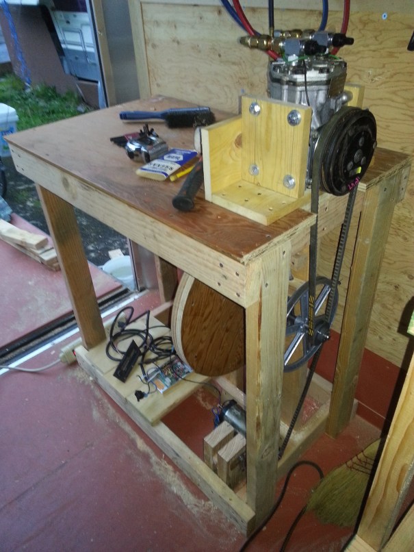 mark II refrigeration test bench