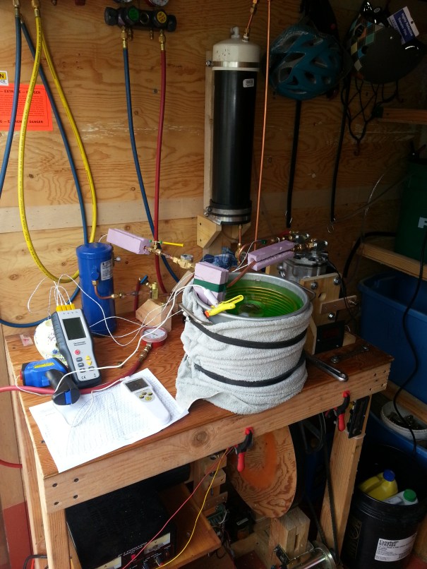 dry evaporator - antifreeze